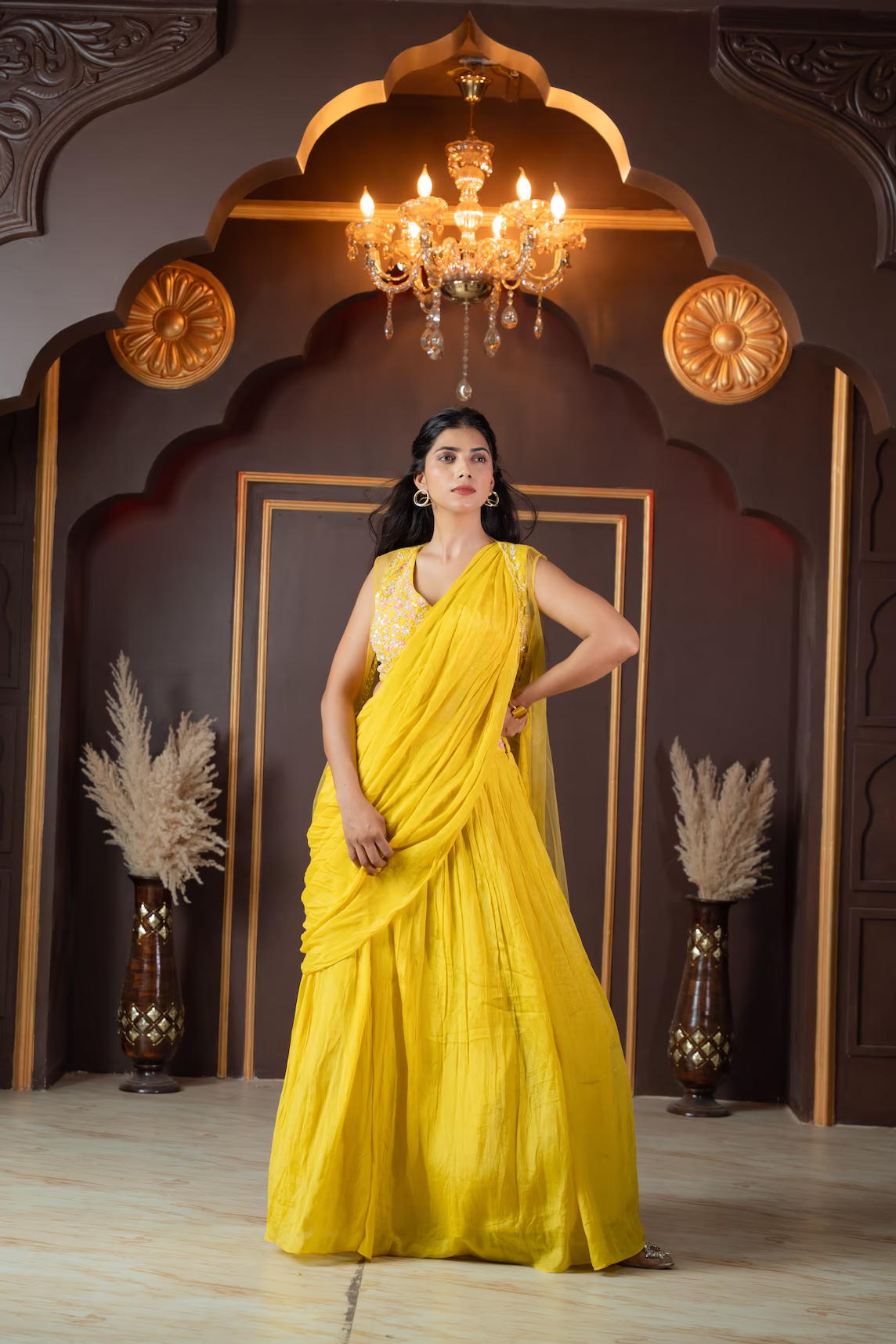 Festive Embroidered Lehenga