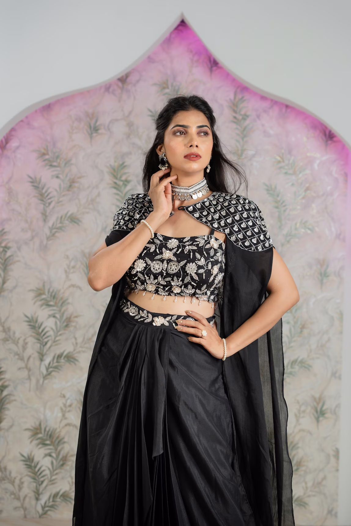 Mirror Work Lehenga
