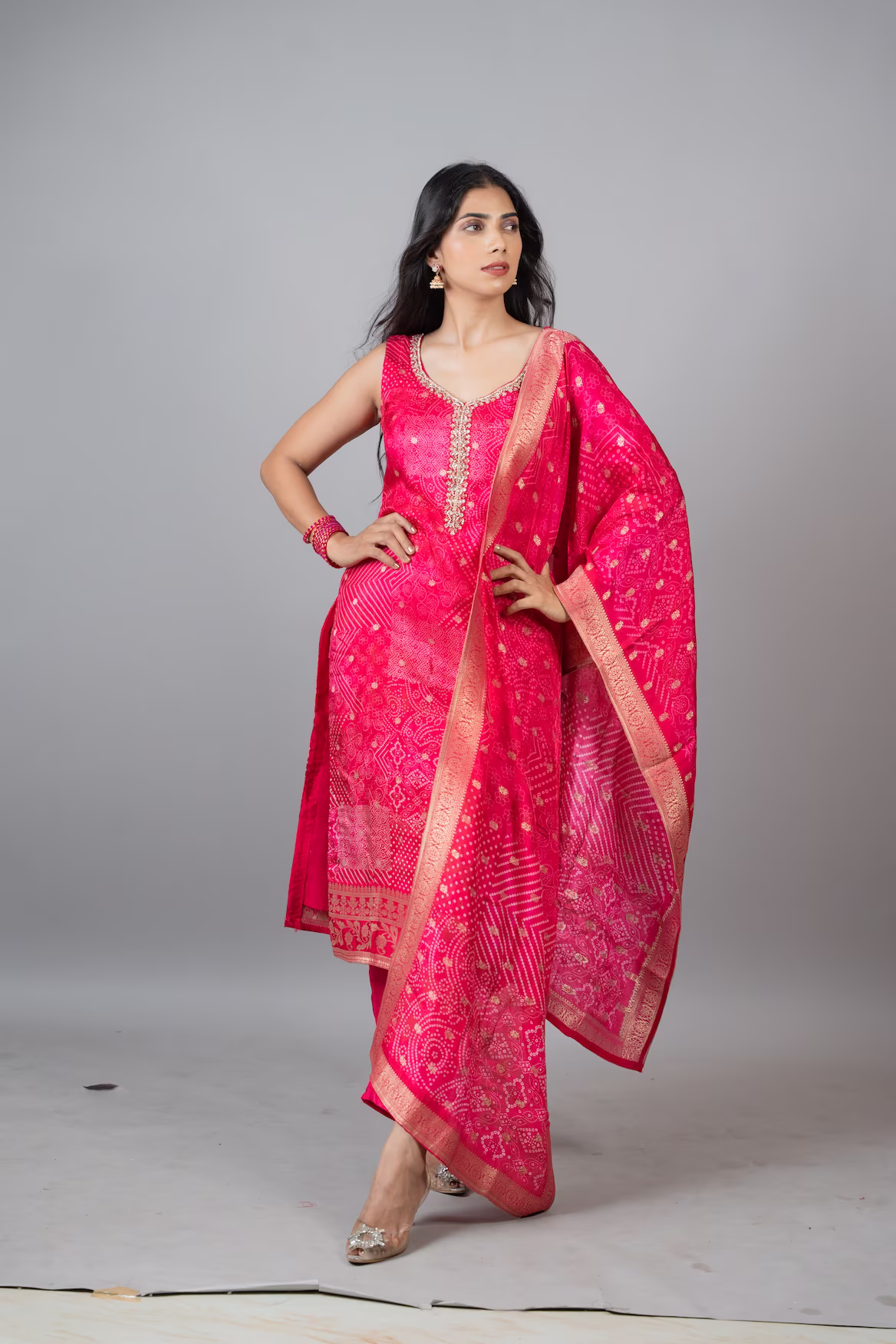 Mirror Work Lehenga